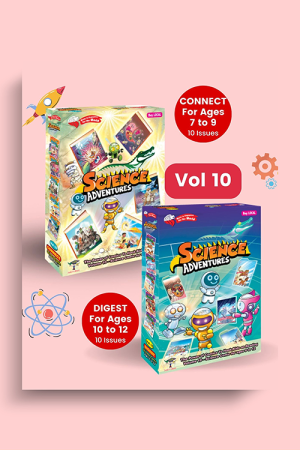 Science Adventures Connect/Digest Vol 10 (10 Issues Each) + FREE GIFT