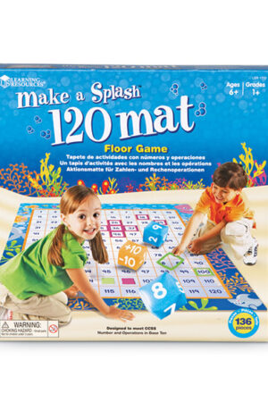 [Learning Resources] Make a Splash™ 120 Mat Floor Game