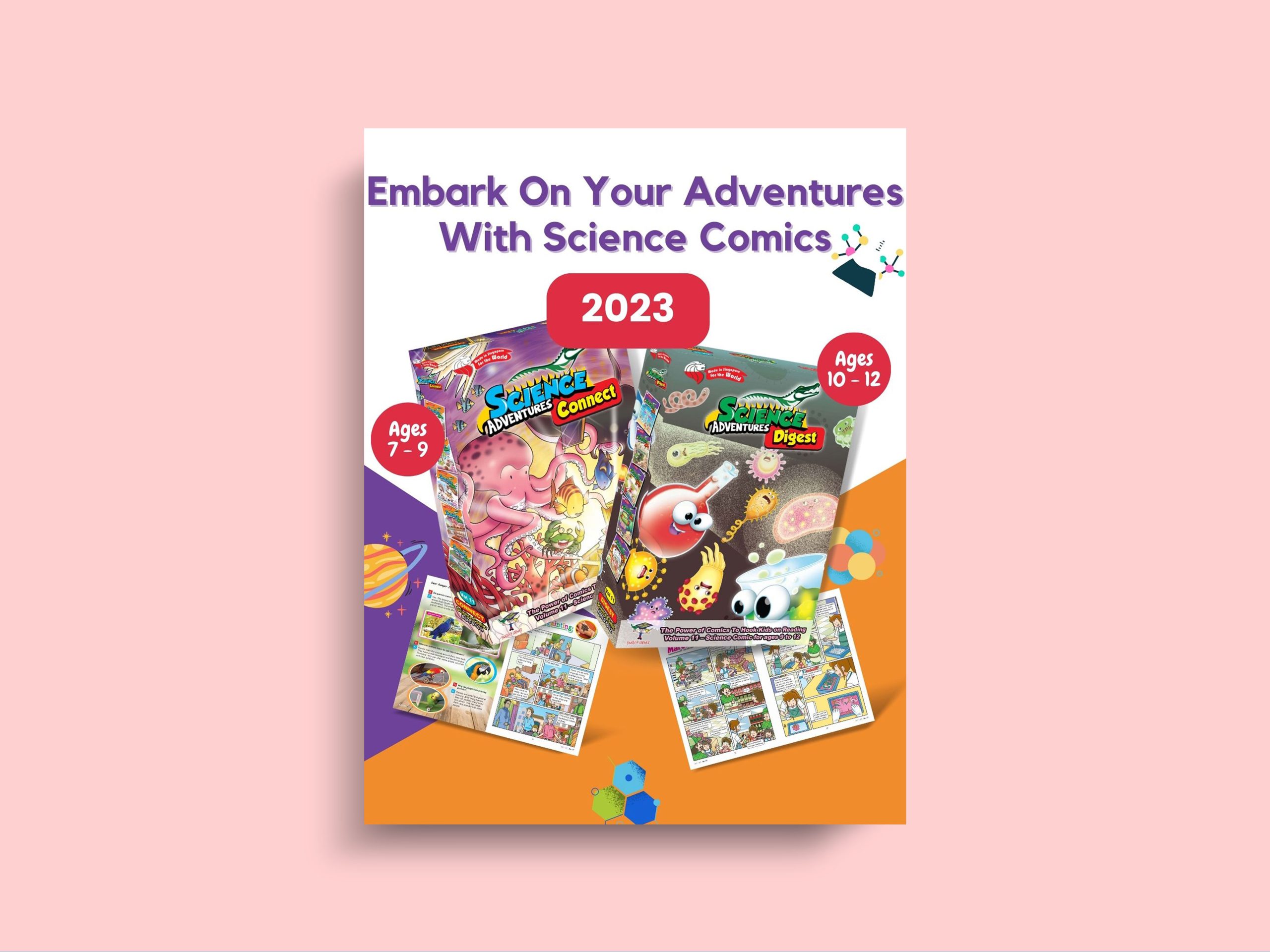 Science Adventures Connect and Digest 2023 Box Set Collection